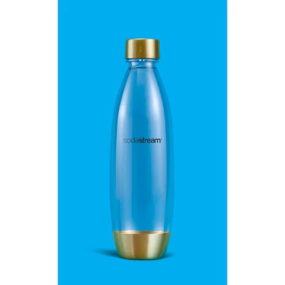 SodaStream 1L Slim Limited Edition Gold Carbonating Bottle 2 SodaStream 1L Slim Limited Edition Gold Carbonating Bottle - Image 2