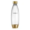 SodaStream 1L Slim Limited Edition Gold Carbonating Bottle