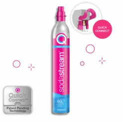 SodaStream 90 Day Carbonation Bundle -Sodastream Pink cylinder US 3x 21788144 d63a 4743 9d23 f326abe7009d