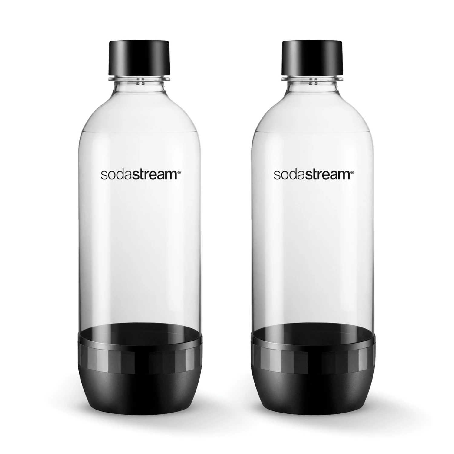 1 Liter Black Sodastream Bottles, Set Of 2 1 1 Liter Black Sodastream Bottles, Set Of 2