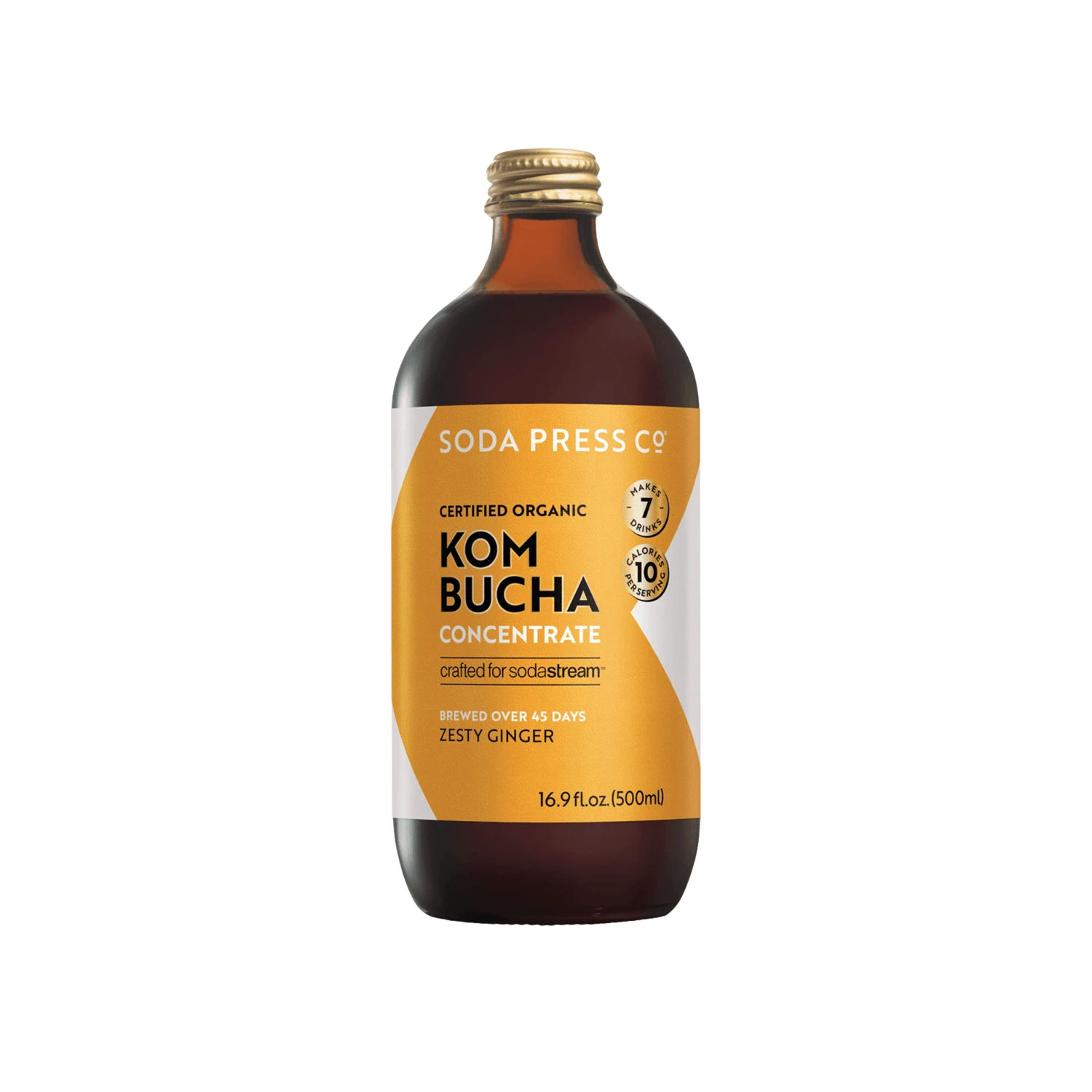 Soda Press Zesty Ginger Kombucha 1 Soda Press Zesty Ginger Kombucha