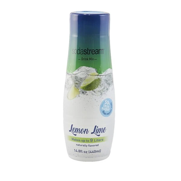 Sodastream Lemon Lime Sparkling Drink Mix, 440ml 1 Sodastream Lemon Lime Sparkling Drink Mix, 440ml
